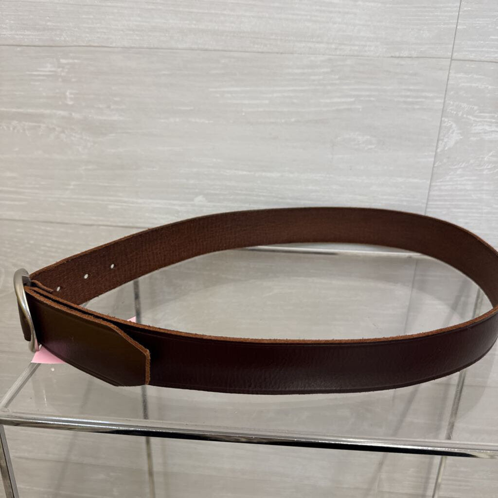 Brown Leather Belt Large