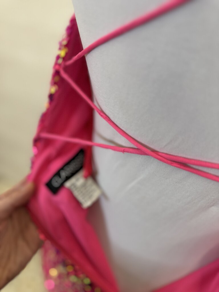 Clarisse One Shoulder Sequined Long Formal 4