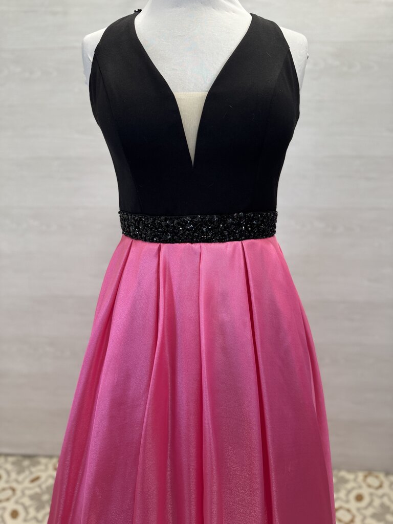 Amelia Couture Beaded Top Long Formal 10