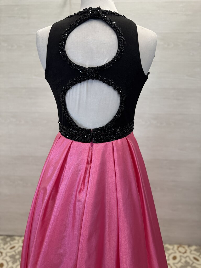 Amelia Couture Beaded Top Long Formal 10