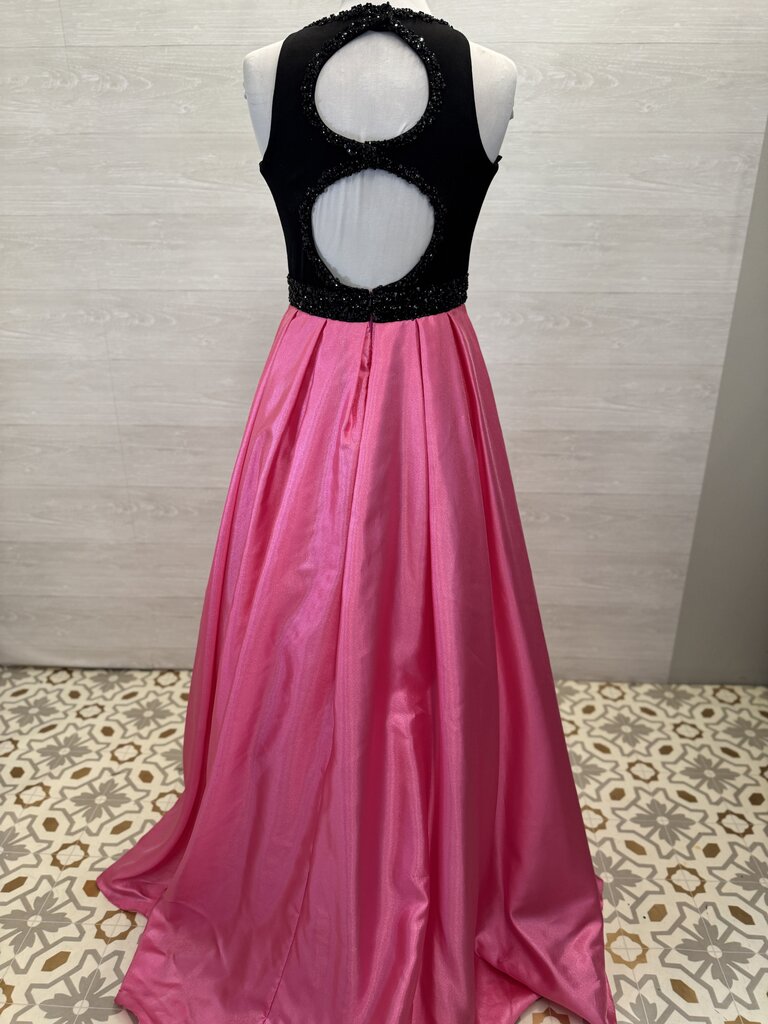 Amelia Couture Beaded Top Long Formal 10