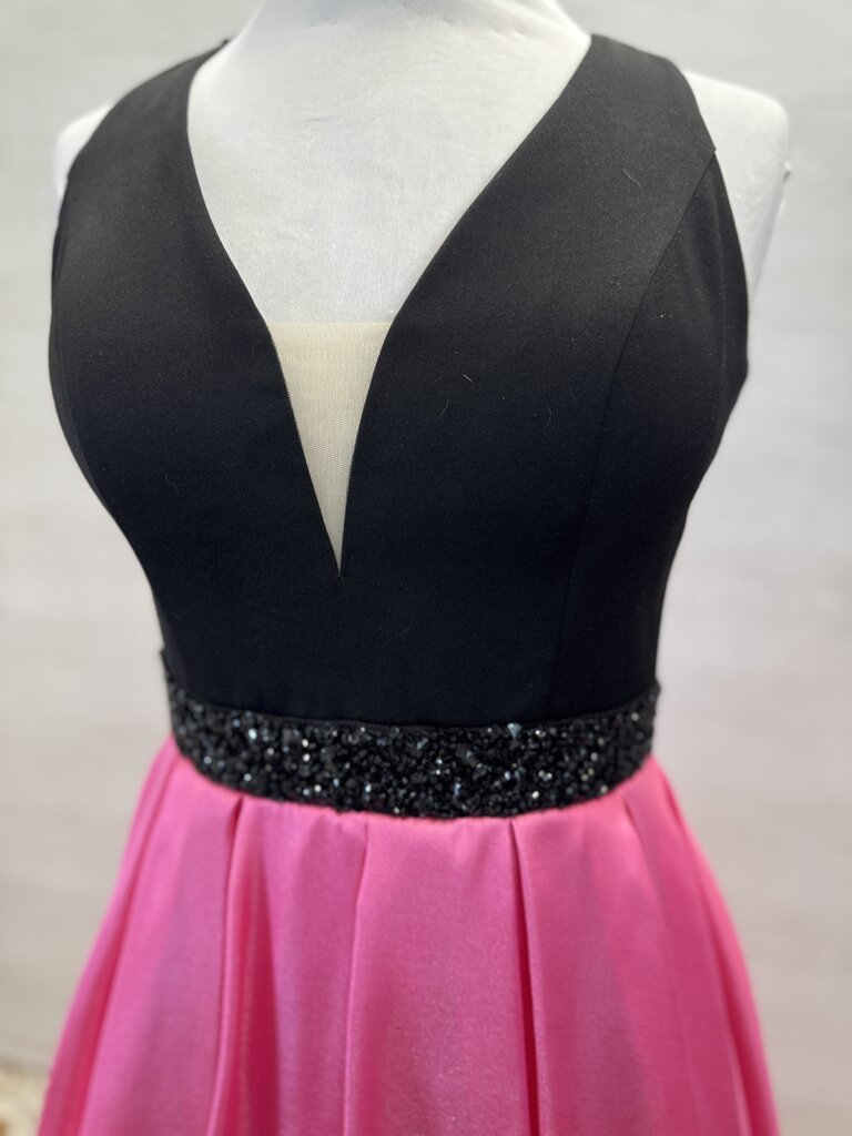 Amelia Couture Beaded Top Long Formal 10