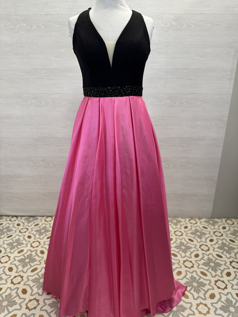 Amelia Couture Beaded Top Long Formal 10