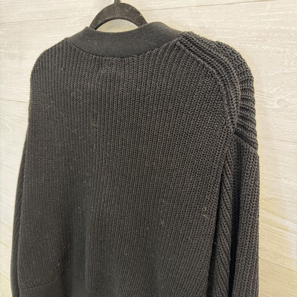 Black Knit Cardigan Medium