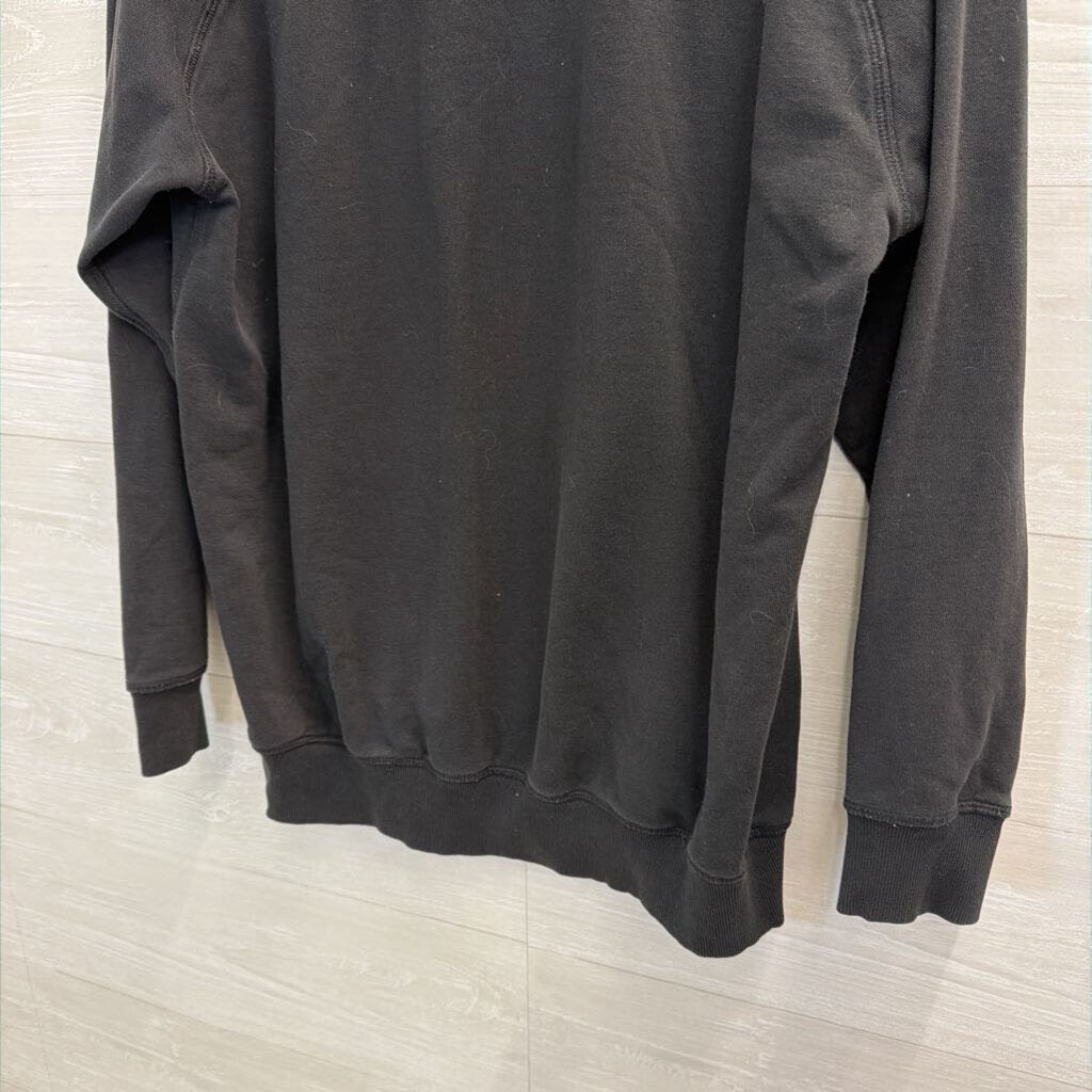 GymShark Black Crew Neck Sweatshirt Medium