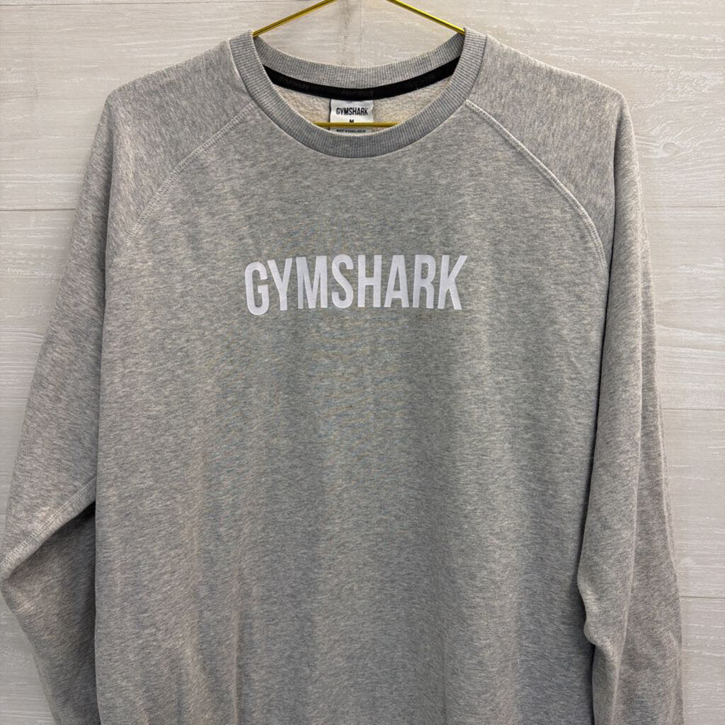 GymShark Grey Crew Neck Sweatshirt Medium