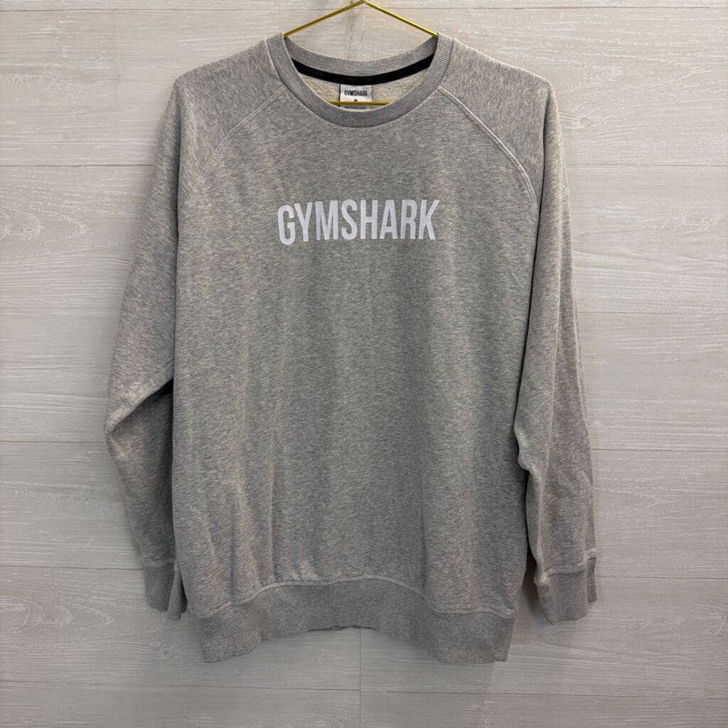 GymShark Grey Crew Neck Sweatshirt Medium