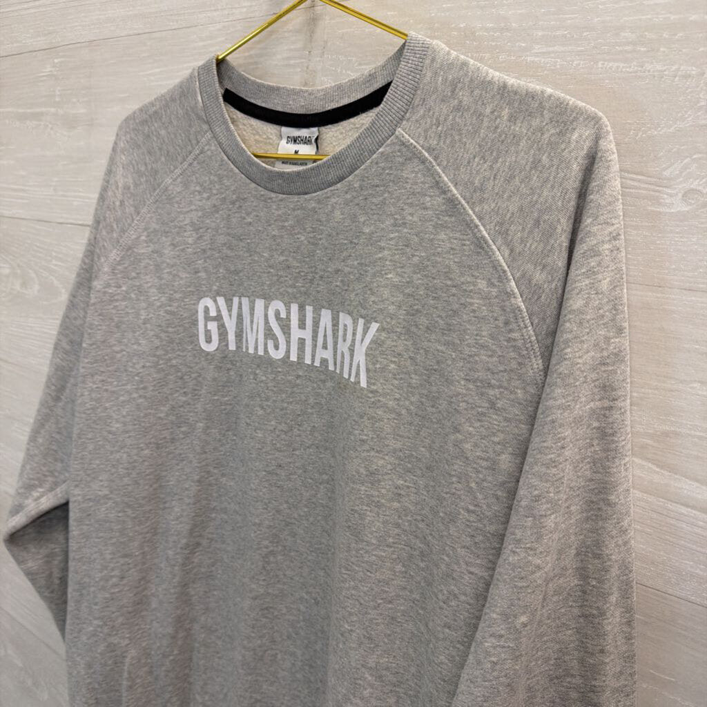 GymShark Grey Crew Neck Sweatshirt Medium