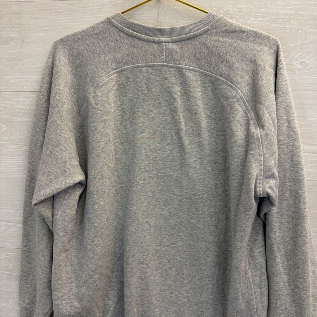 GymShark Grey Crew Neck Sweatshirt Medium