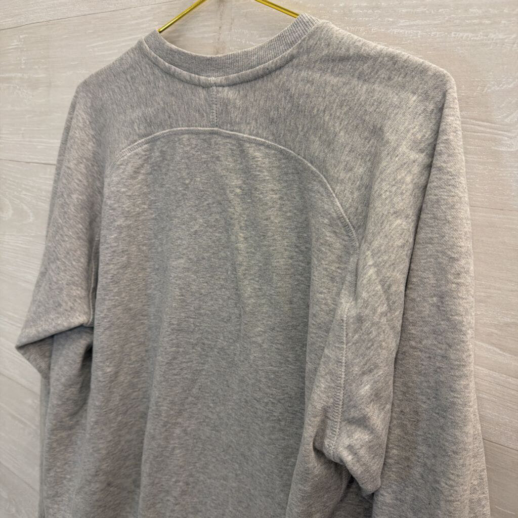 GymShark Grey Crew Neck Sweatshirt Medium