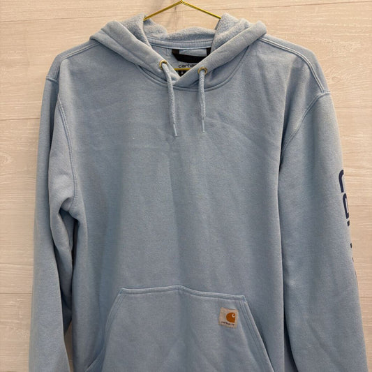 Carhart Blue Hoodie Loose Fit Medium