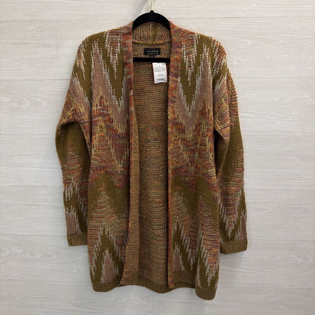 Lucky Brand Green/Mauve Metallic Small