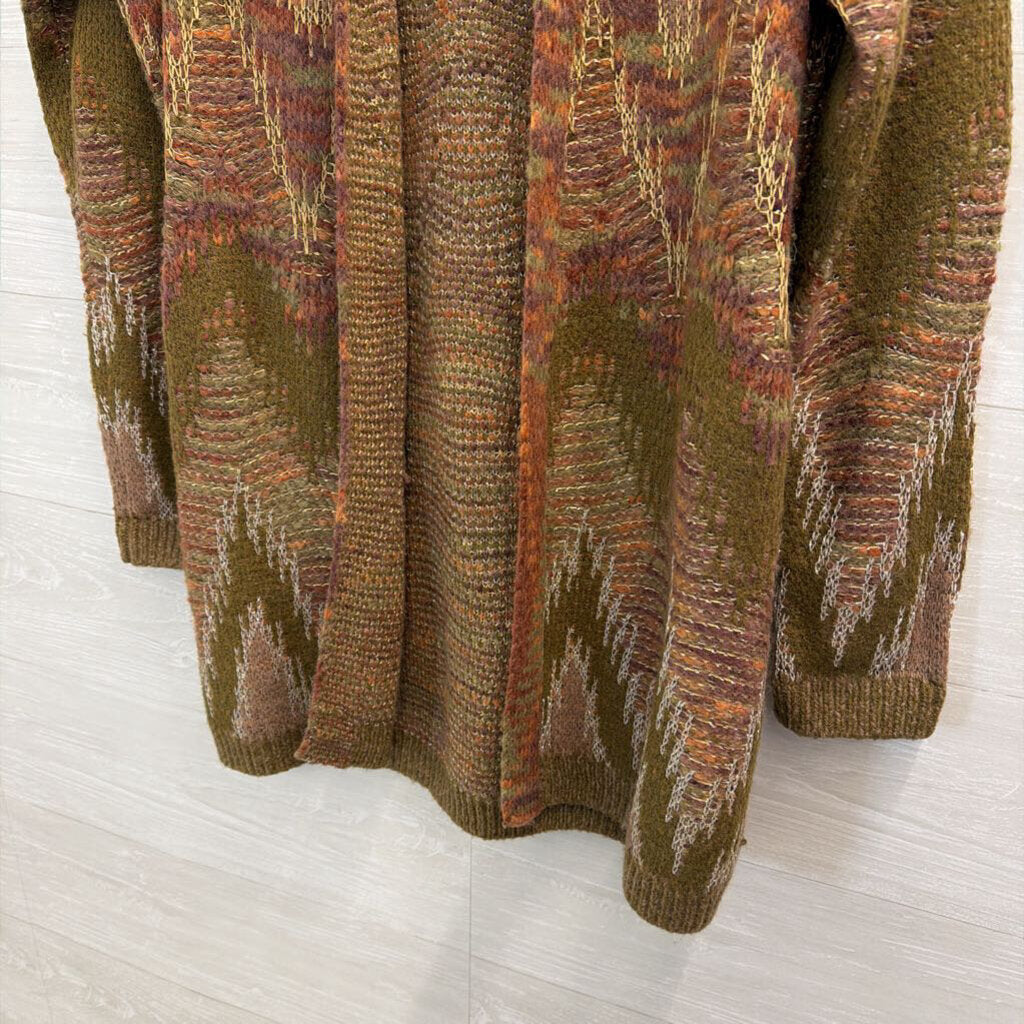 Lucky Brand Green/Mauve Metallic Small