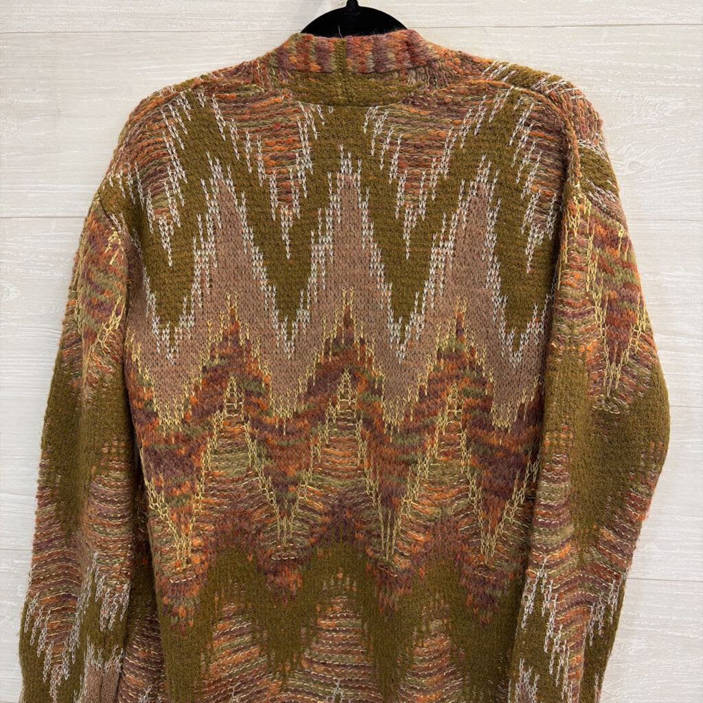 Lucky Brand Green/Mauve Metallic Small