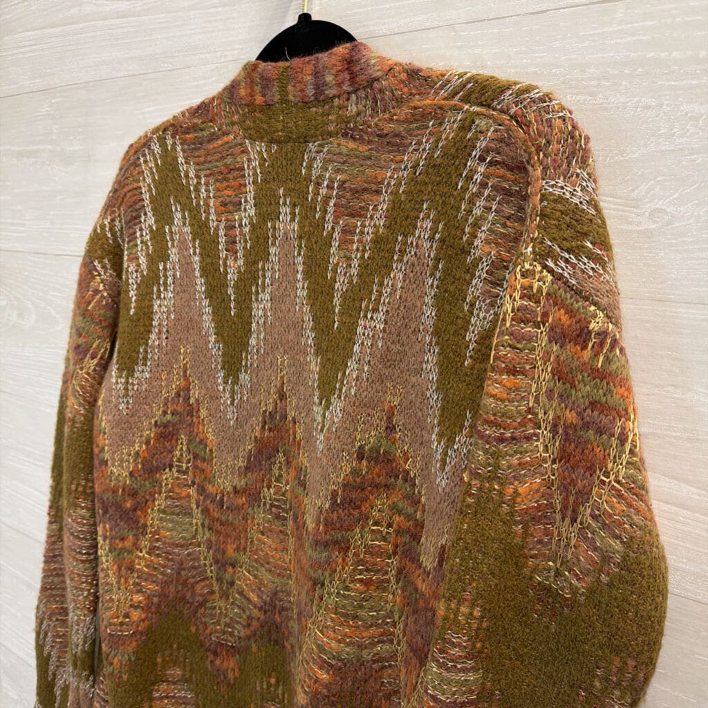 Lucky Brand Green/Mauve Metallic Small