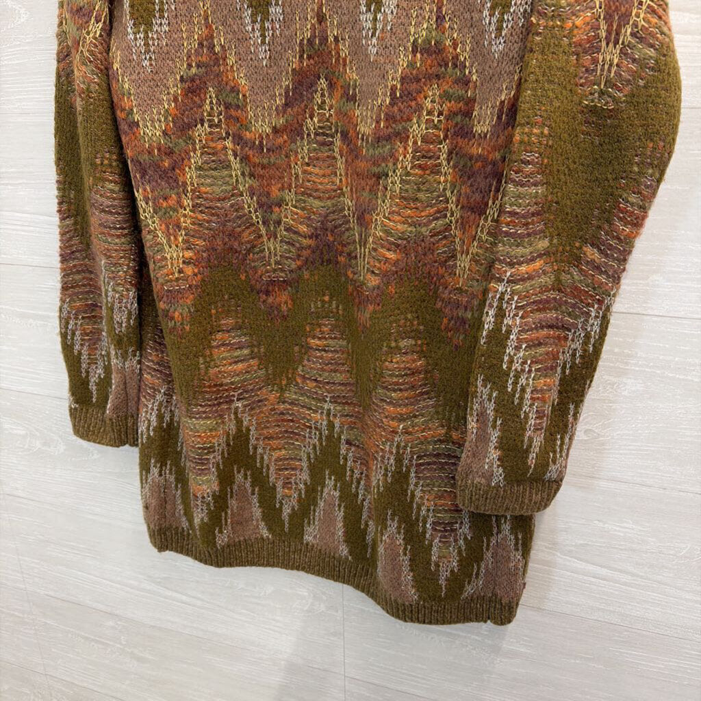 Lucky Brand Green/Mauve Metallic Small