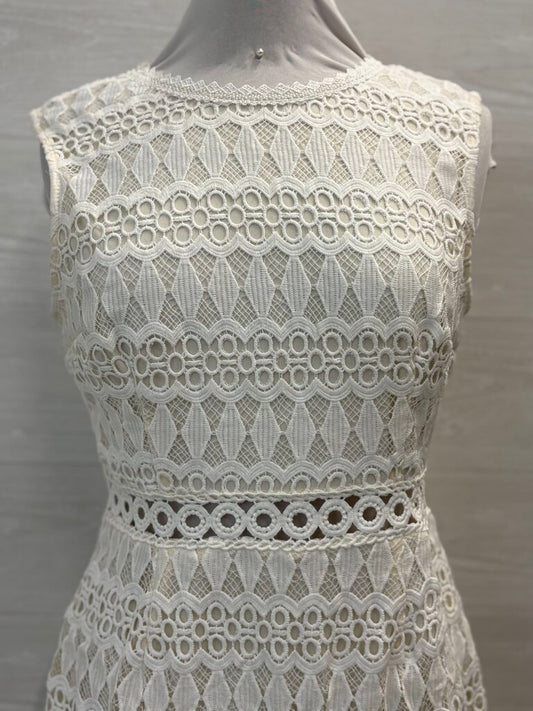 Lulu's Tank Lace Short Dress Large