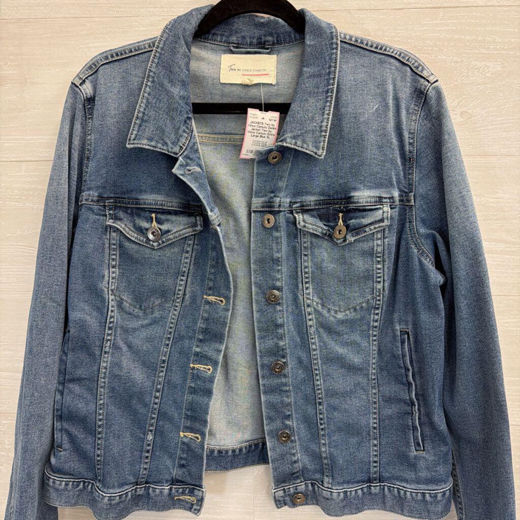 Denim Jacket Two by Vince Camuto Extra Large