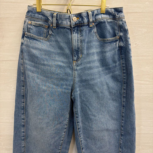 Talbots Relaxed Barrel Jean Medium Wash 10