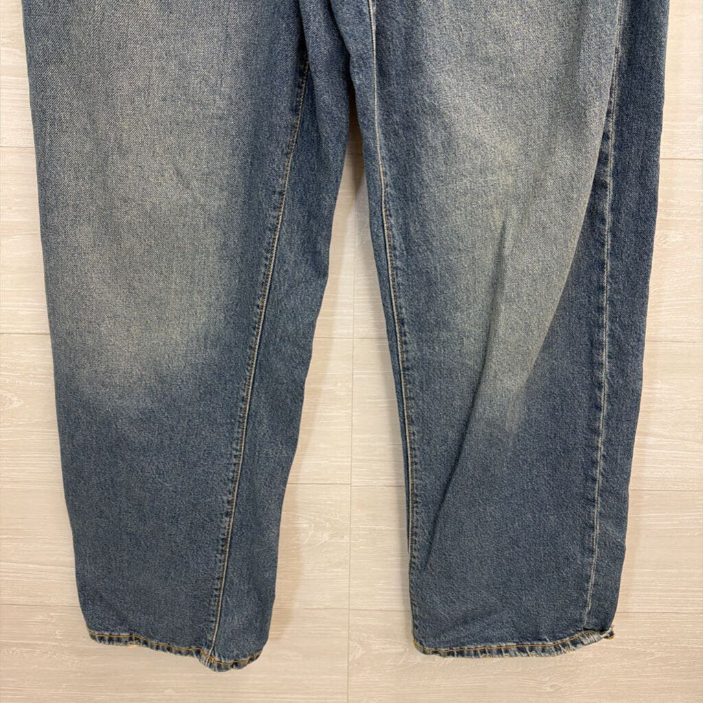 Lucky Brand Wide Leg Medium Wash Jeans 12
