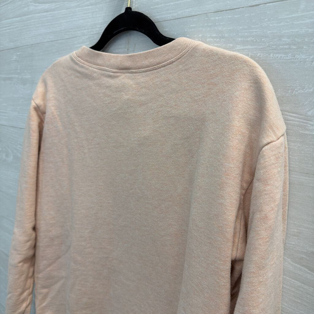 J Crew Pink "Portsmouth, New Hampshire" Crewneck Sweatshirt Small