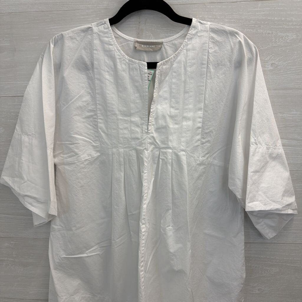 Everlane White Boxy Tunic XS