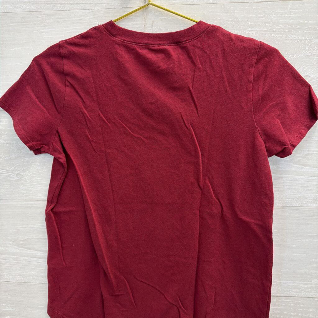 Madewell Softfade Tee Burgundy Small