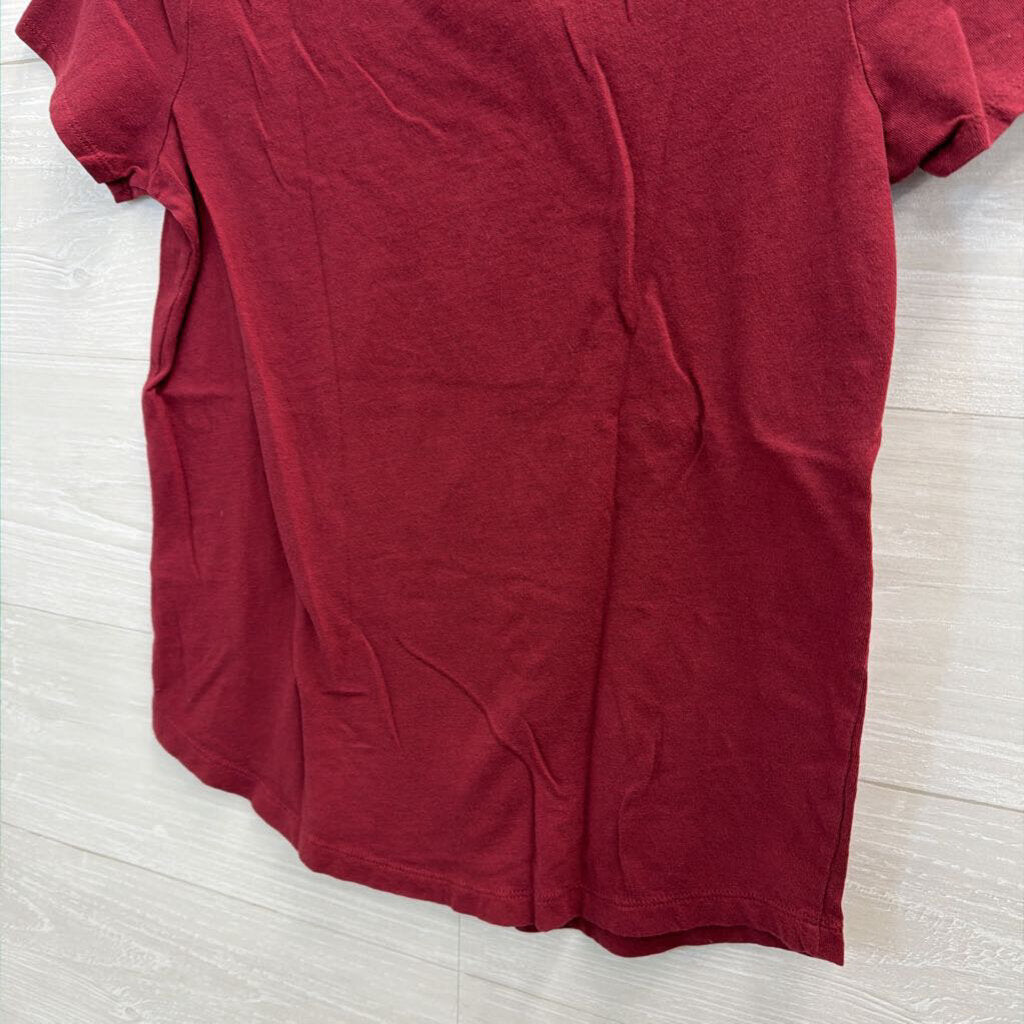 Madewell Softfade Tee Burgundy Small