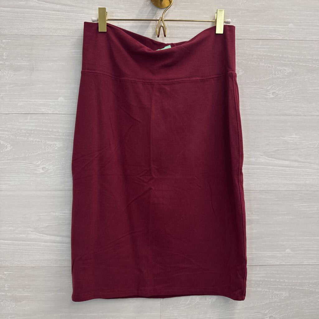 Athleta Burgundy Athletic Skirt Small