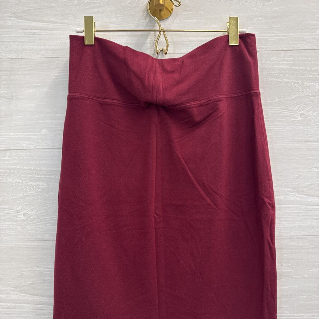 Athleta Burgundy Athletic Skirt Small