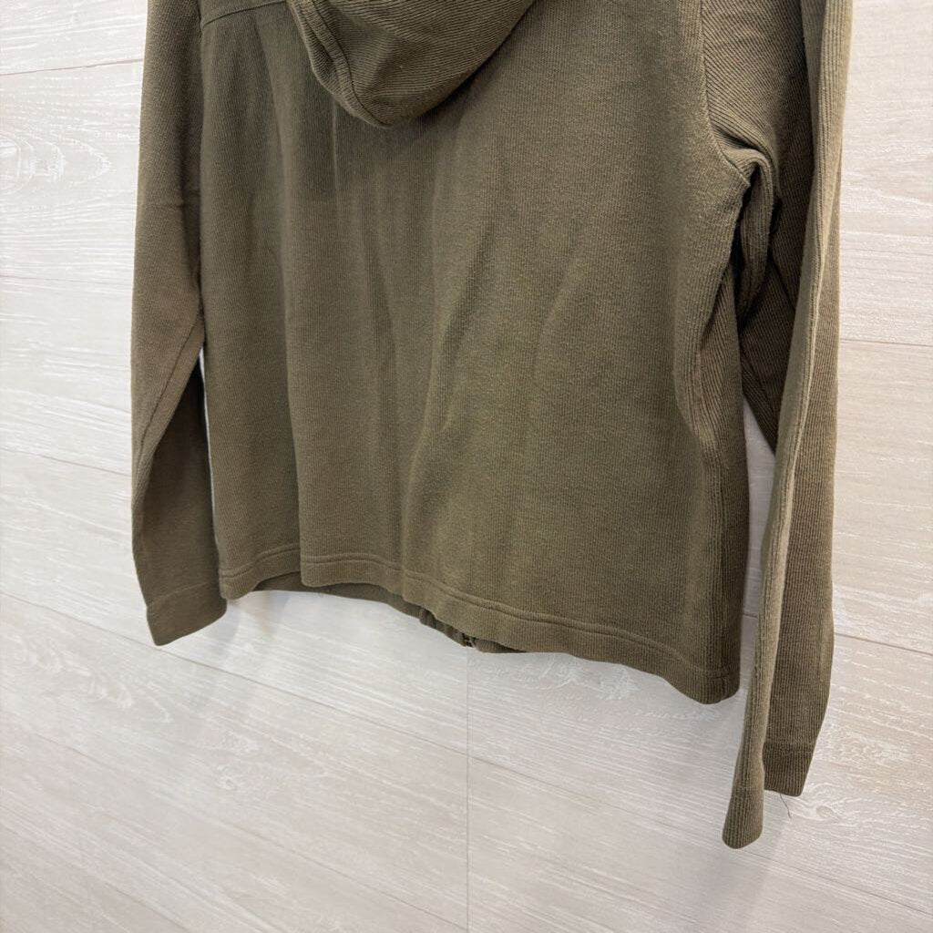 Lauren Ralph Lauren Olive Green Jacket Gold Buttons Medium Petite