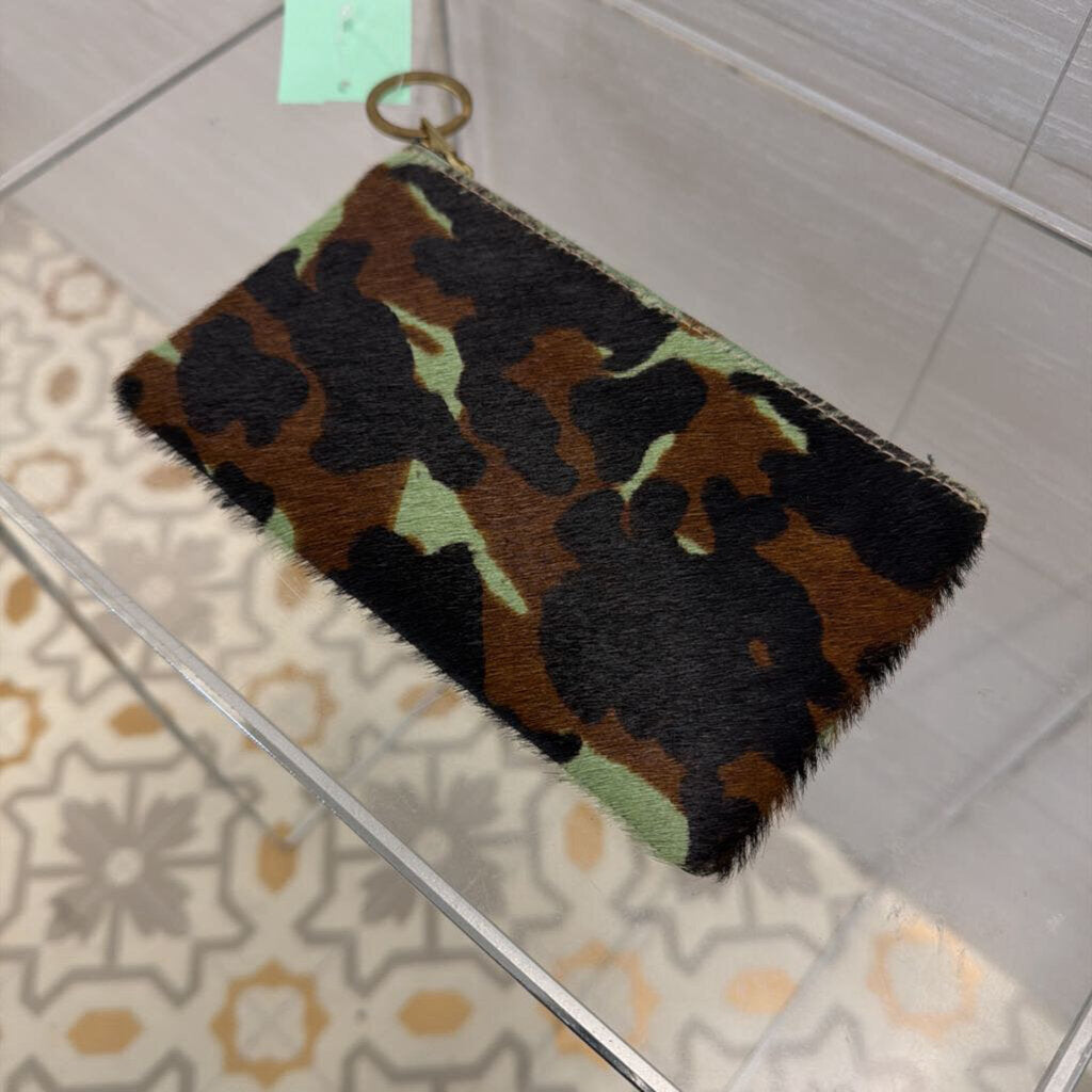 No Brand Camoflauge Cowhide Mini Pochette