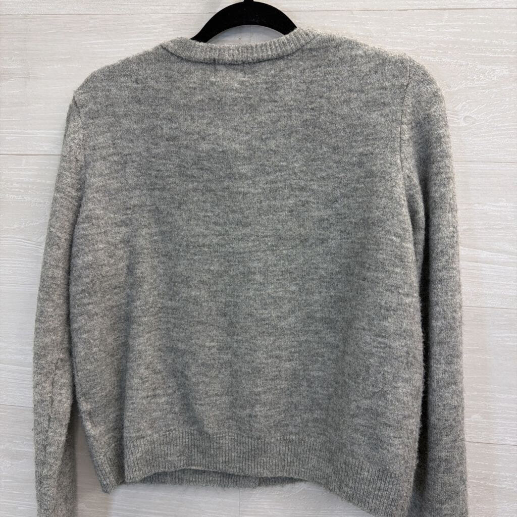 H&M Grey Soft Cardigan Sweater Medium