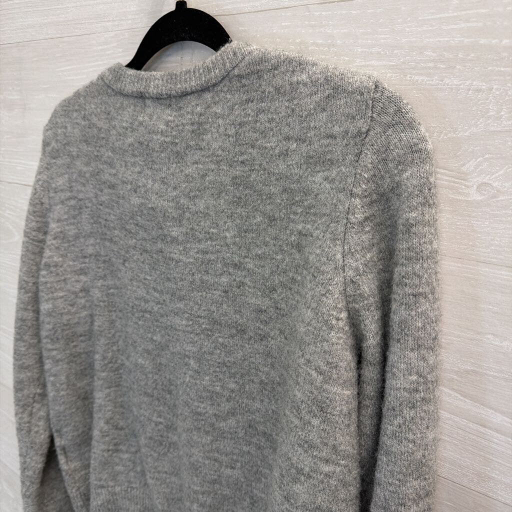 H&M Grey Soft Cardigan Sweater Medium