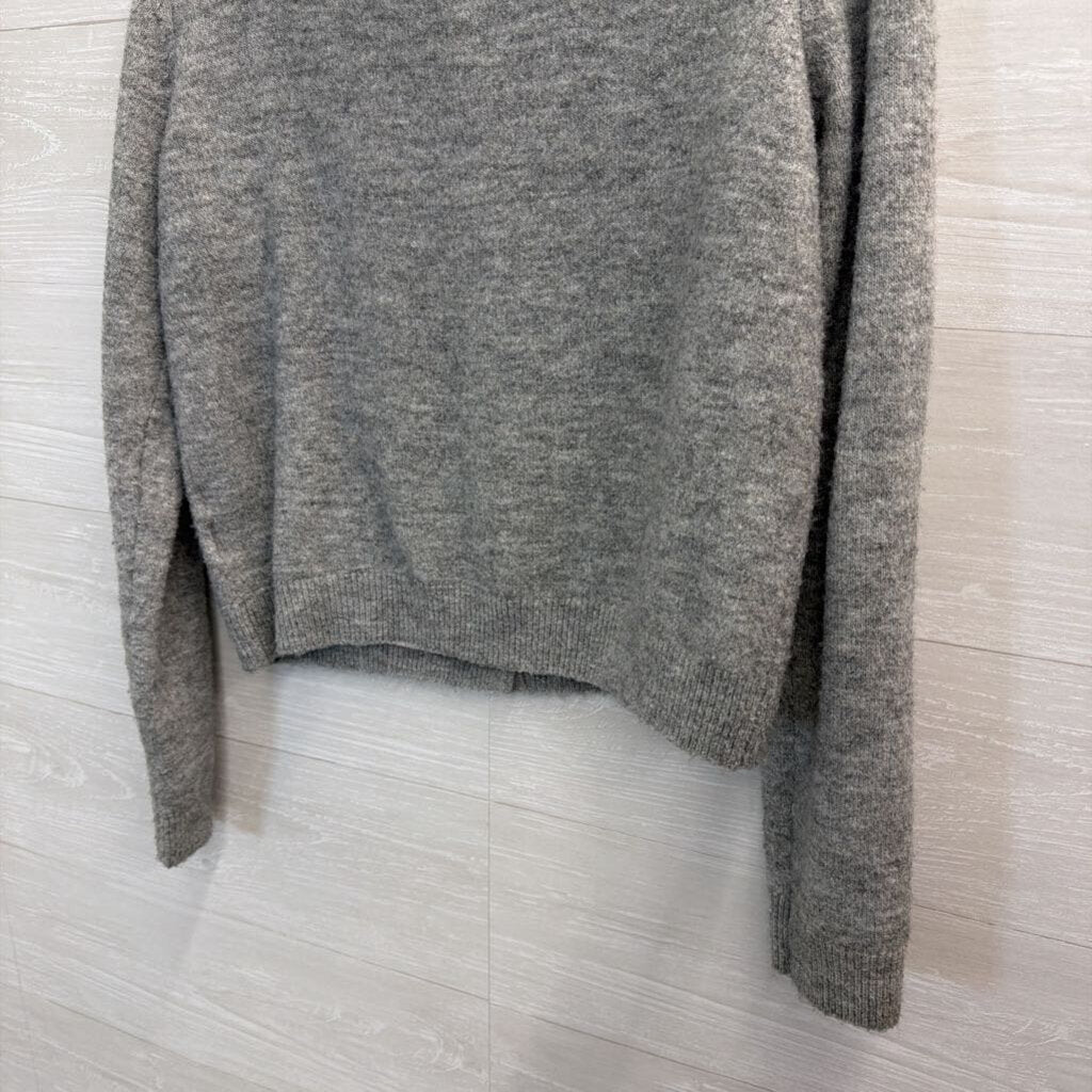 H&M Grey Soft Cardigan Sweater Medium