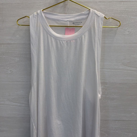 Athleta White Athletic Tank Top Medium