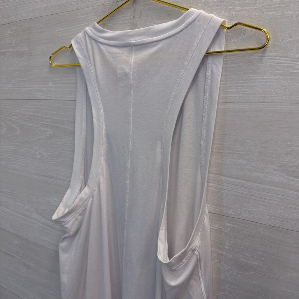Athleta White Athletic Tank Top Medium