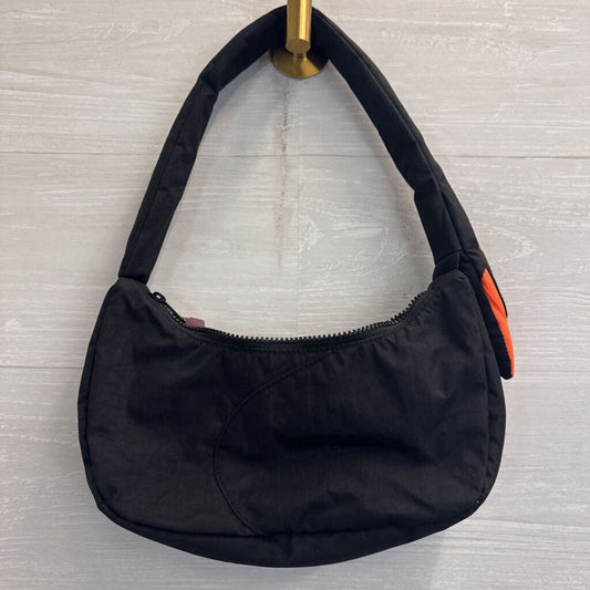 Baggu Black/ Orange Detail Swan Purse
