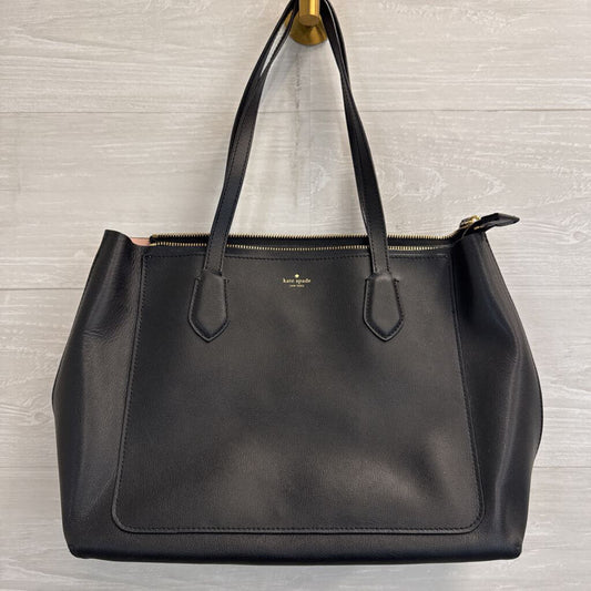 Kate Spade Black Leather Schuyler Tote Purse