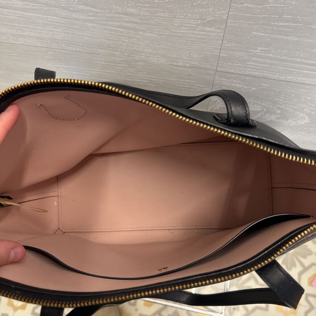 Kate Spade Black Leather Schuyler Tote Purse