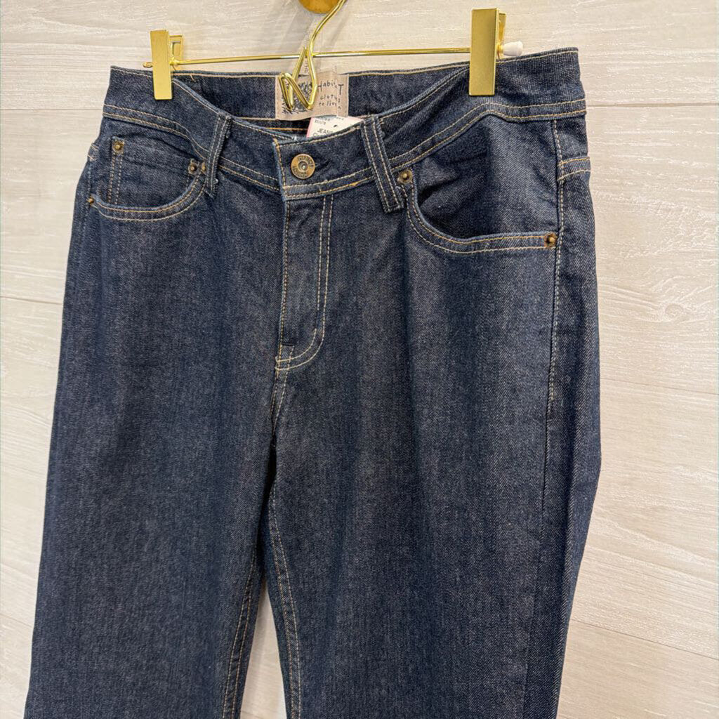 Habitat Dark Wash Wide Leg Jeans 8
