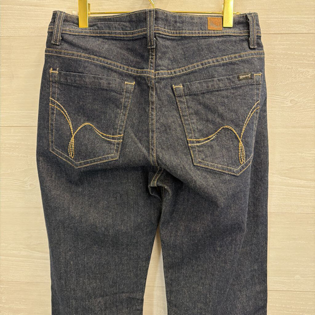 Habitat Dark Wash Wide Leg Jeans 8