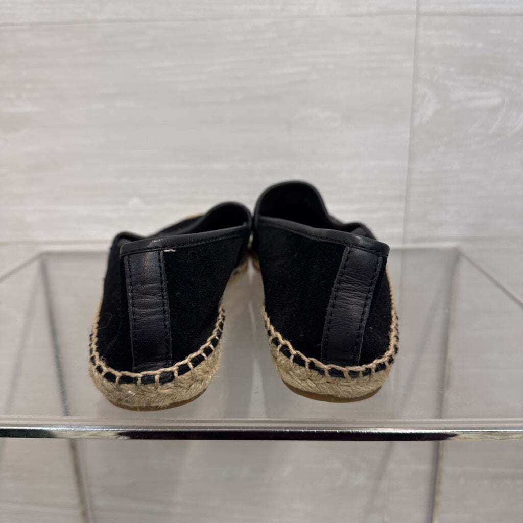 Tory Burch Black Kirby Suede Mini Stud Flats 7