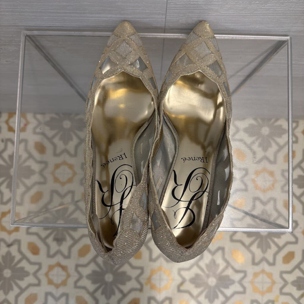 J. Renee Pointy Toe Glitter Shoes 9.0W