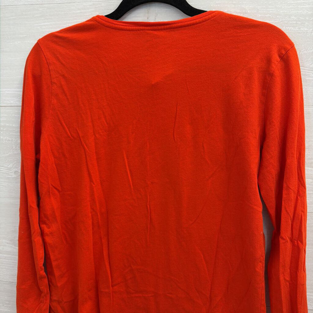 Polo Ralph Lauren Red V-Neck T-shirt Large