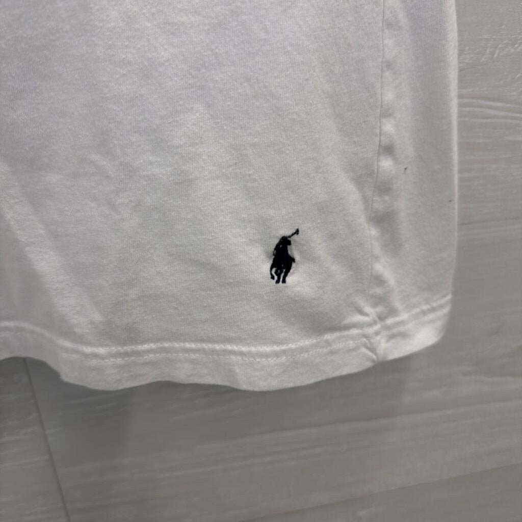 Polo Ralph Lauren White Crewneck T-shirt Medium