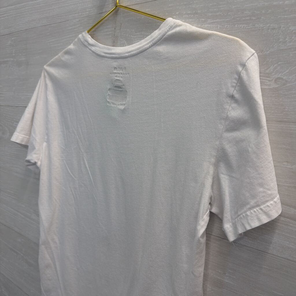 Polo Ralph Lauren White Crewneck T-shirt Medium
