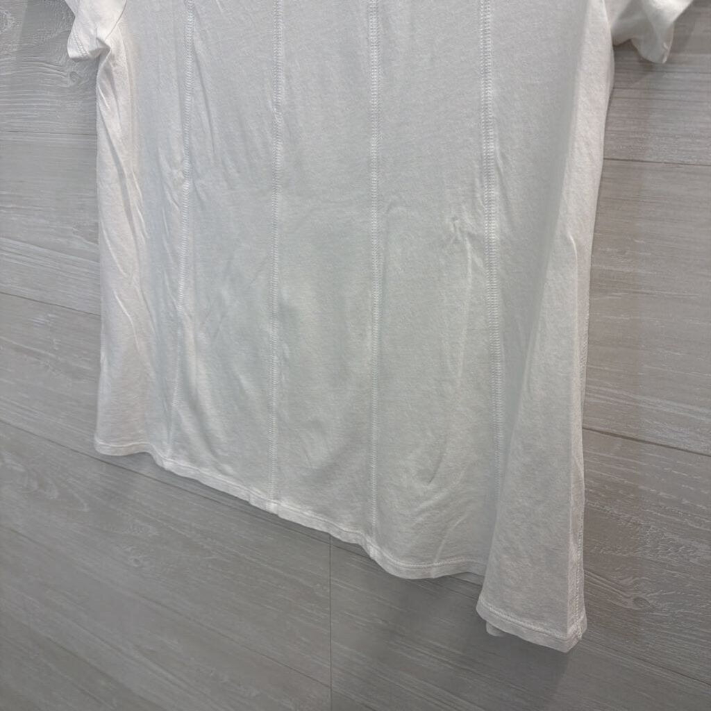 J. Jill White Shortsleeve Shirt Medium