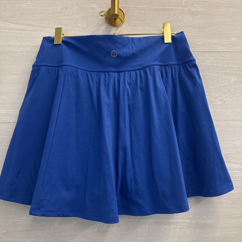 Gilly Hicks Blue Athletic Skort Large