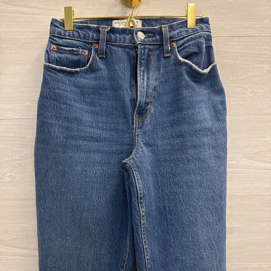 Abercrombie & Fitch The 90's Straight Ultra High Rise Jean 25S